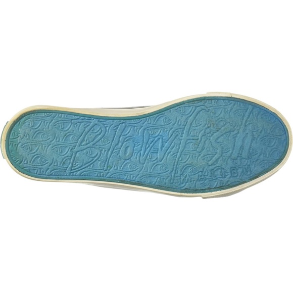 Blowfish Leopard Print Canvas Sneakers - Picture 5 of 7